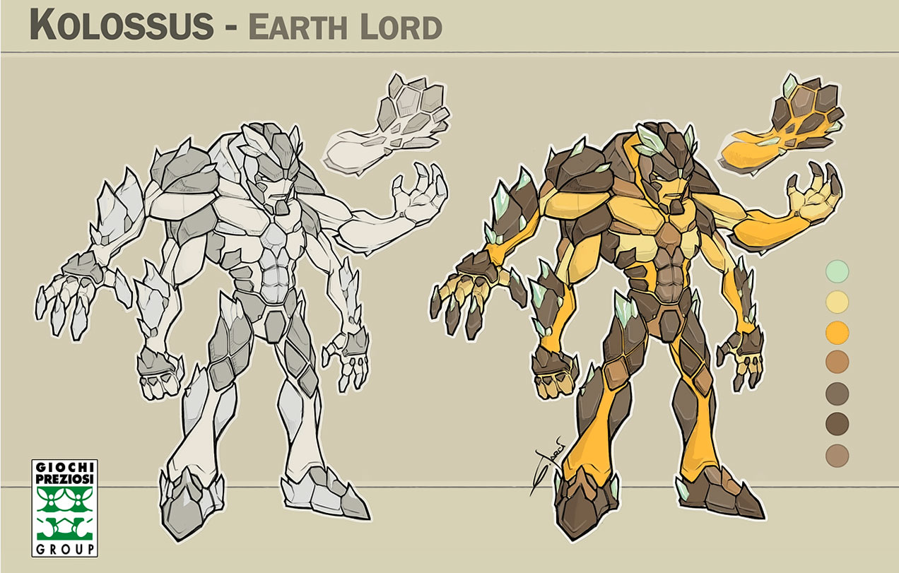 kolossus sketches giochi preziosi